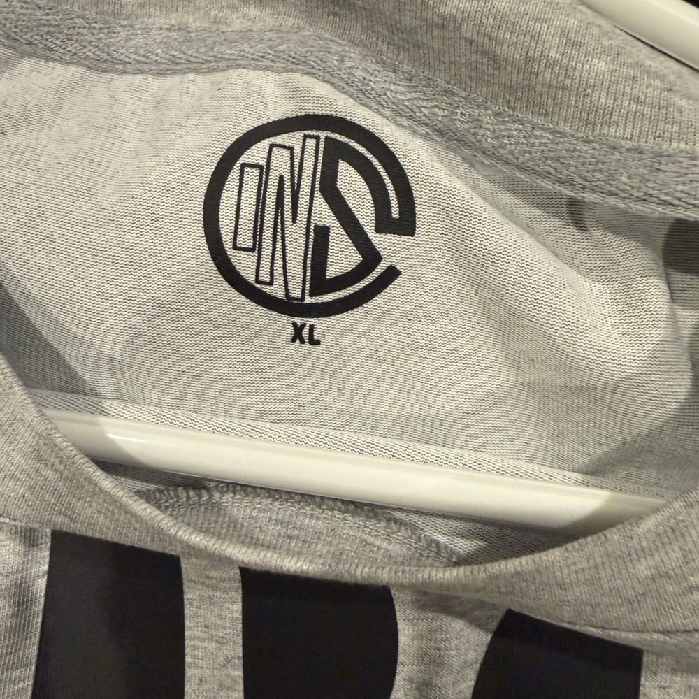 controlled insanity lightweight tee grey size xl - Picture 3 of 3